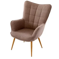 Skandi Polstersessel in Beige - Trees