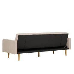 Skandi Schlafsofa in Beigegrau - Anhora