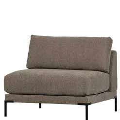 Sofa aus Modulen in Taupe Stoff - Birte
