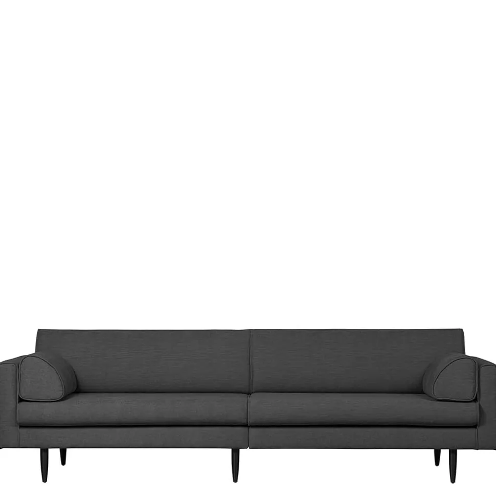 Sofa für drei Personen in Dunkelgrau - Augusta