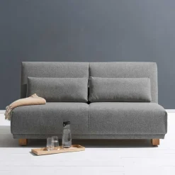 Sofa ohne Armlehnen mit Schlaffunktion - Leah