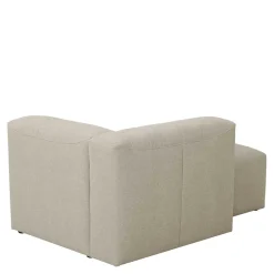 Sofaelement Recamiere in Cremeweiß - Tembreno