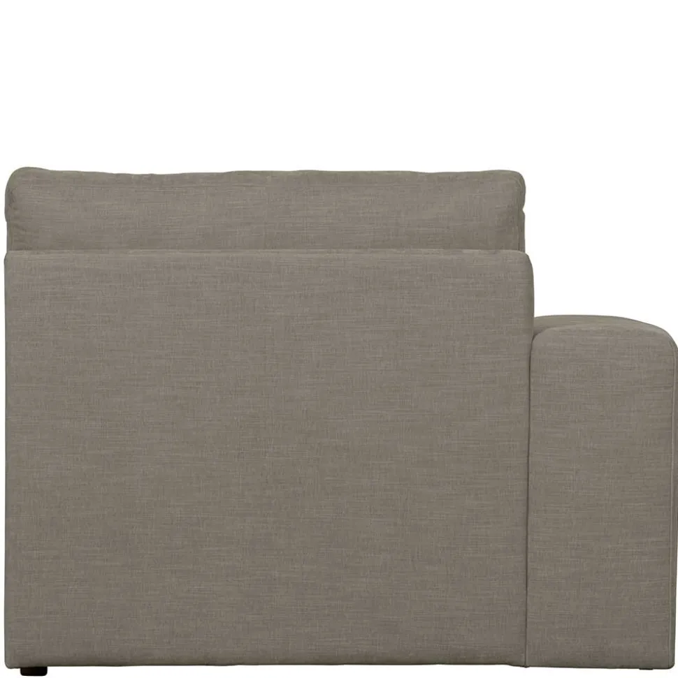 Sofamodul mit Armlehne links in Grau - Gregg
