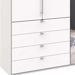 Spiegel Kleiderschrank mit Falttüren - Donpiave