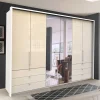 Spiegel Schlafzimmerschrank mit Falttüren - Zidarie