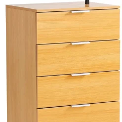 Stehende Garderobe mit sechs Schubladen - Jannick