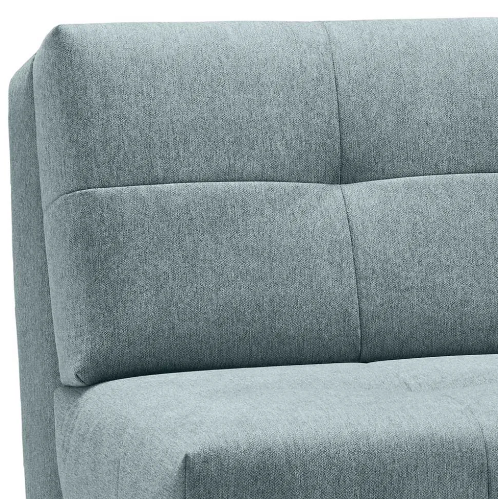 Stoff Bettcouch in Türkis - Enfino