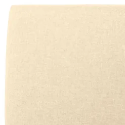 Stoff Schlafsessel in Beige und Schwarz - Setubal