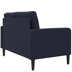 Stoffcouch in Dunkelblau - Normandie