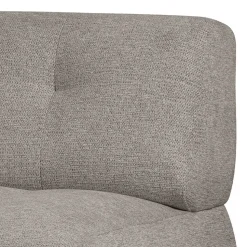 Systemcouch Einsitzer in Graugrün Chenille - Aramato