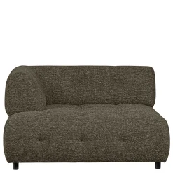 Systemsofa Eckmodul in Graugrün-Blassgrün meliert - Brasso