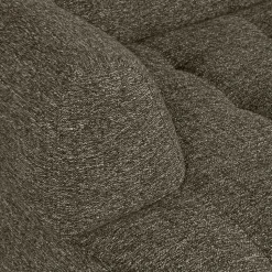 Systemsofa Eckmodul in Graugrün-Blassgrün meliert - Brasso