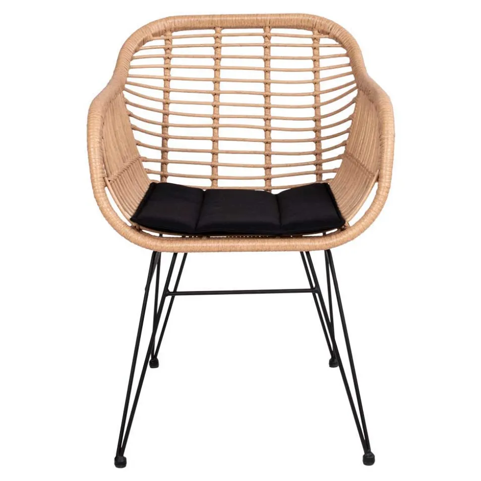 Teak Recyclingholz Esstisch & Stühle - Placer (siebenteilig)