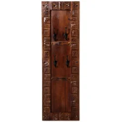 Teakholz Garderobe im Kolonialstil - Solapura