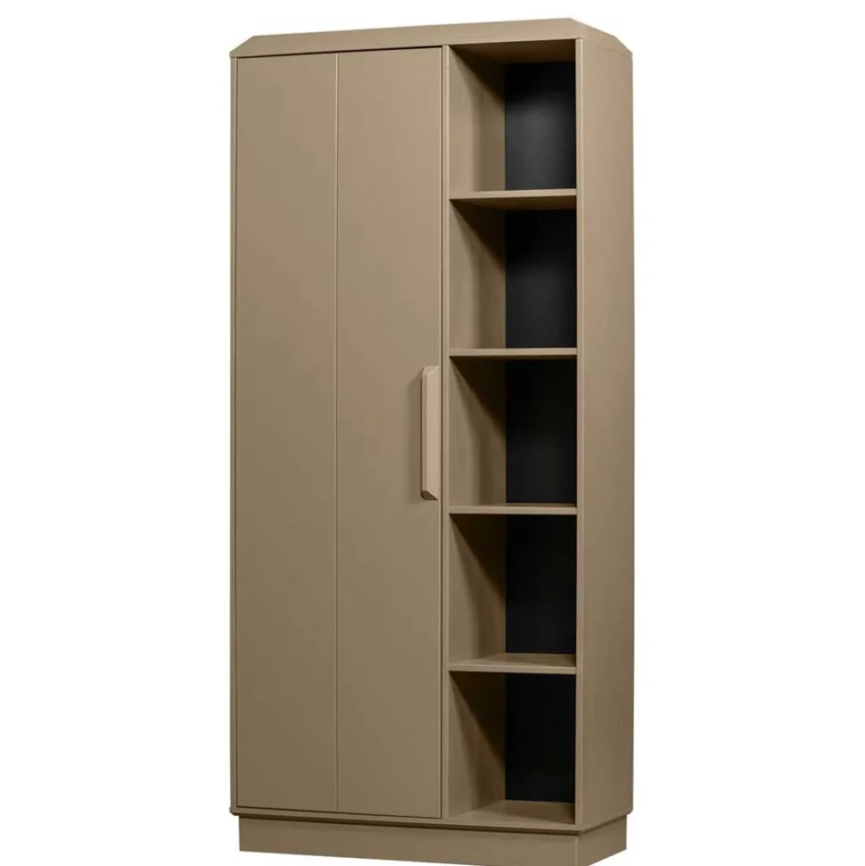 Teilmassiver Schrank in Schlammfarben - Isle