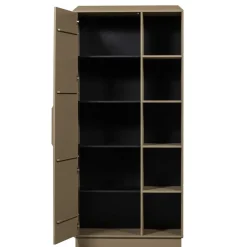 Teilmassiver Schrank in Schlammfarben - Isle