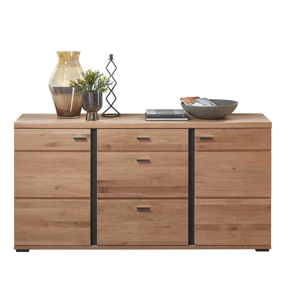 Teilmassives Sideboard in modernem Design - Mattadore