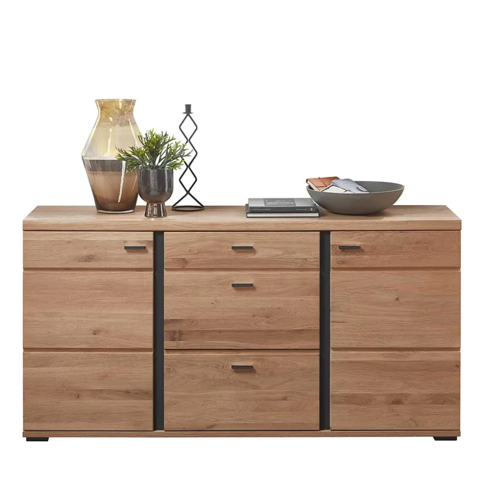 Teilmassives Sideboard in modernem Design - Mattadore
