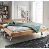 Topp Industry Doppelbett mit Wildeiche Balken - Haveling