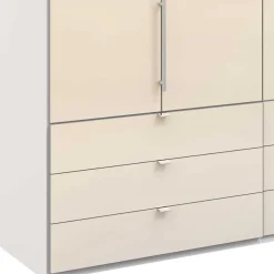 Topp Kleiderschrank mit Falttüren & Schubladen - Zidarie