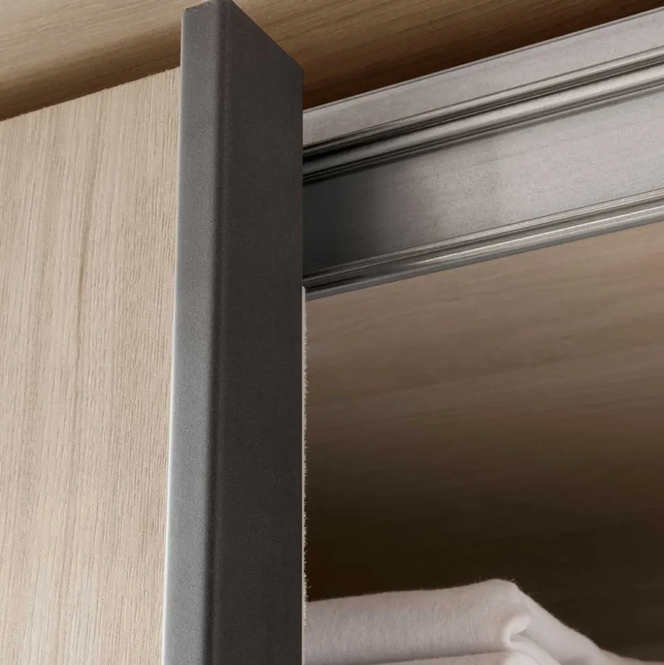 Topp Schlafzimmerschrank mit zwei Schwebetüren - Licruva