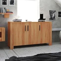 Türen Sideboard Mosniak aus Kernbuche Massivholz