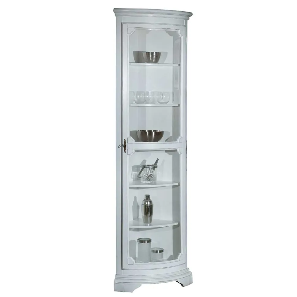 1-türige Eckvitrine im Vintage Design - Zarinas