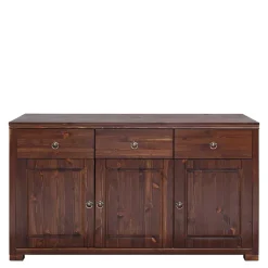 3-türige Holzkommode mit 3 Schubladen - Luvin