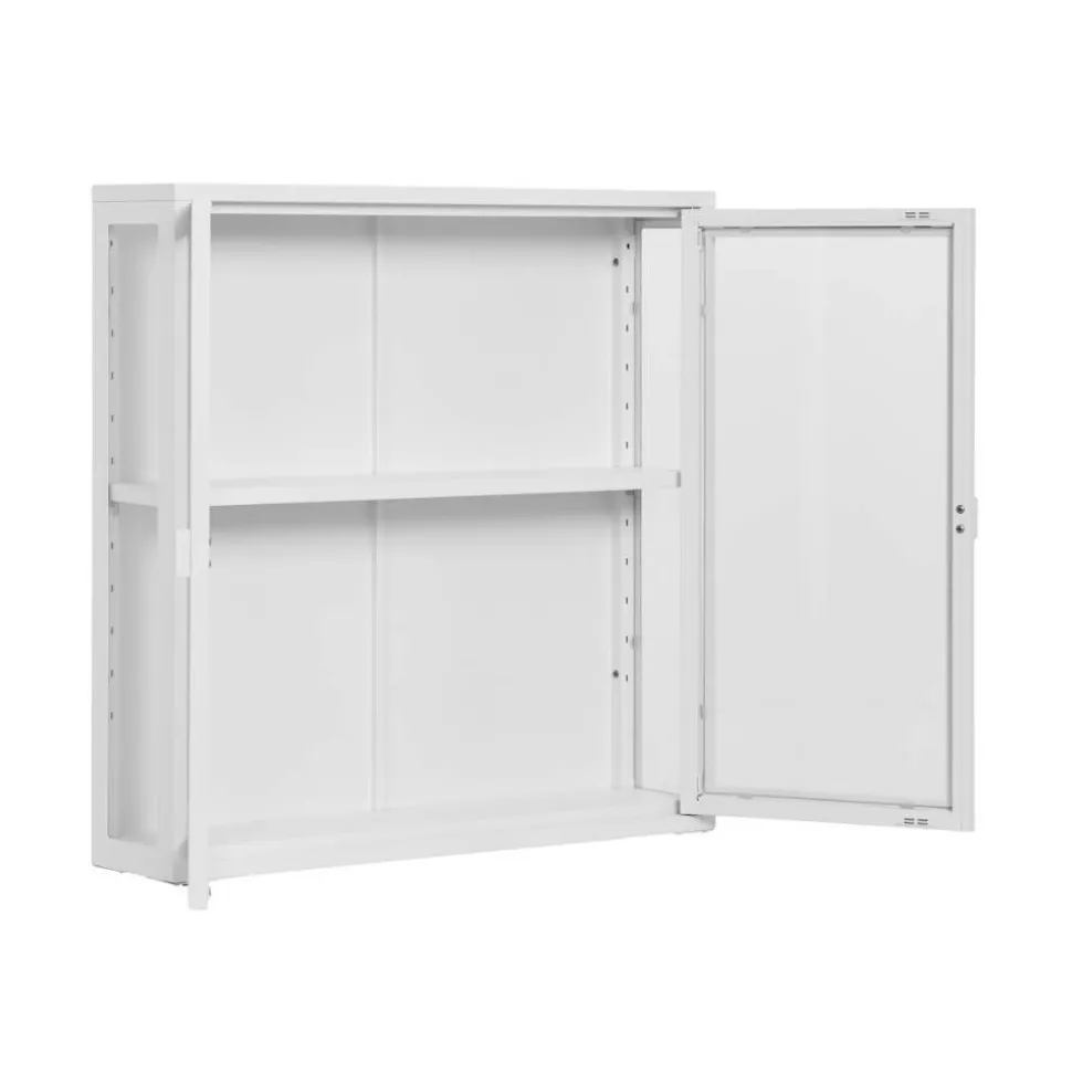 2-türige Wandvitrine aus Metall - Sancrez