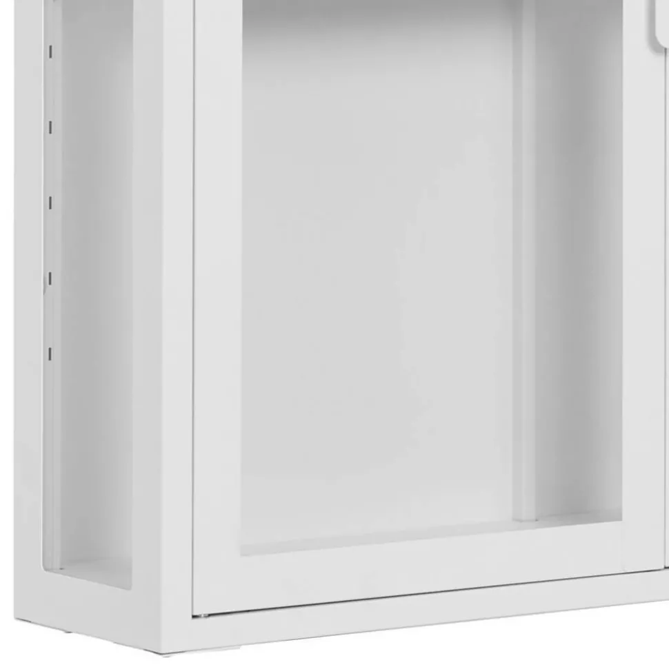 2-türige Wandvitrine aus Metall - Sancrez