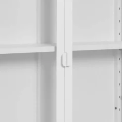 2-türige Wandvitrine aus Metall - Sancrez