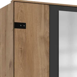 5-türiger Kleiderschrank im Industry und Loft Stil - Enegal