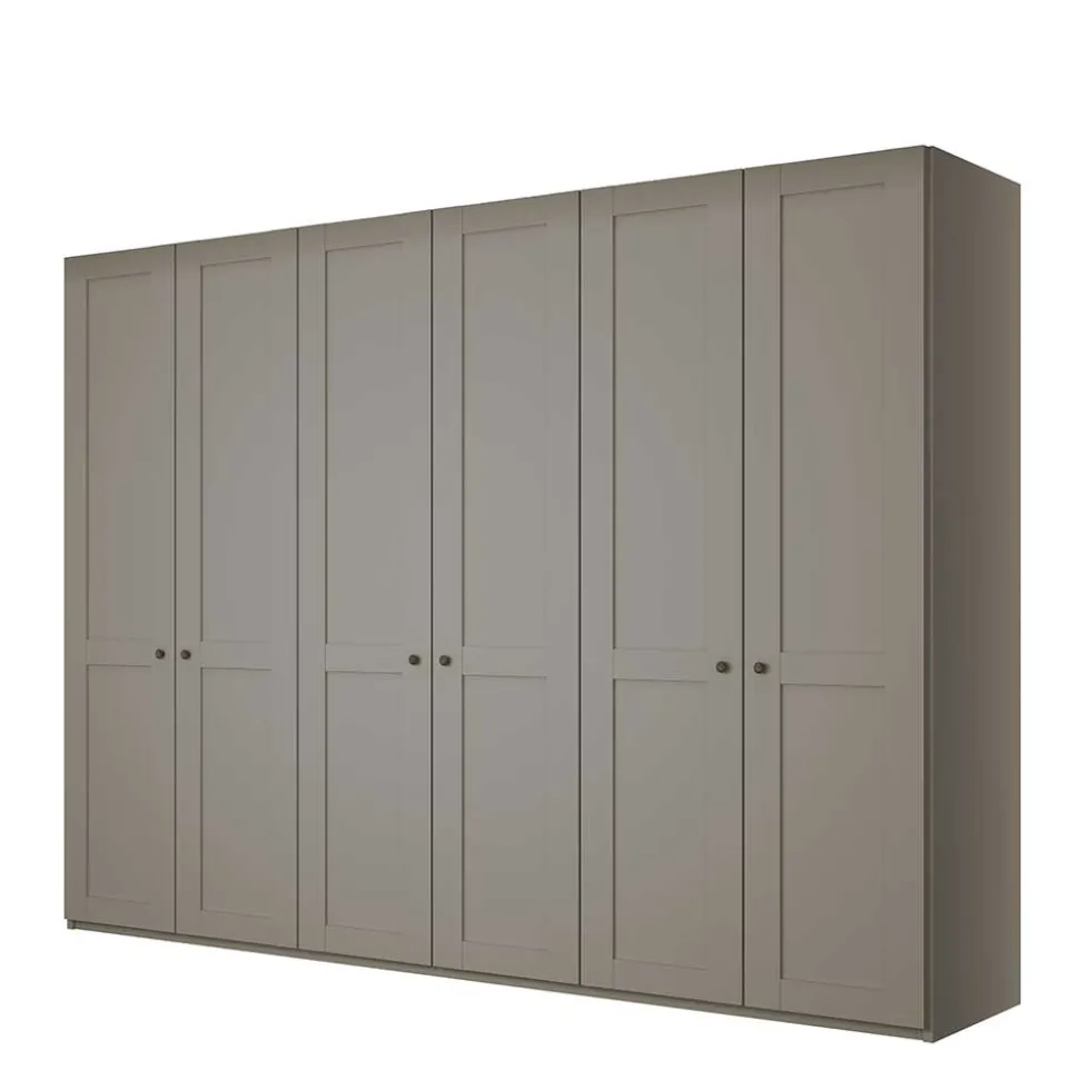 6-türiger Kleiderschrank in Hellgrau - Ridonna