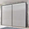 2-türiger Kleiderschrank mit Schwebetüren - Dandy