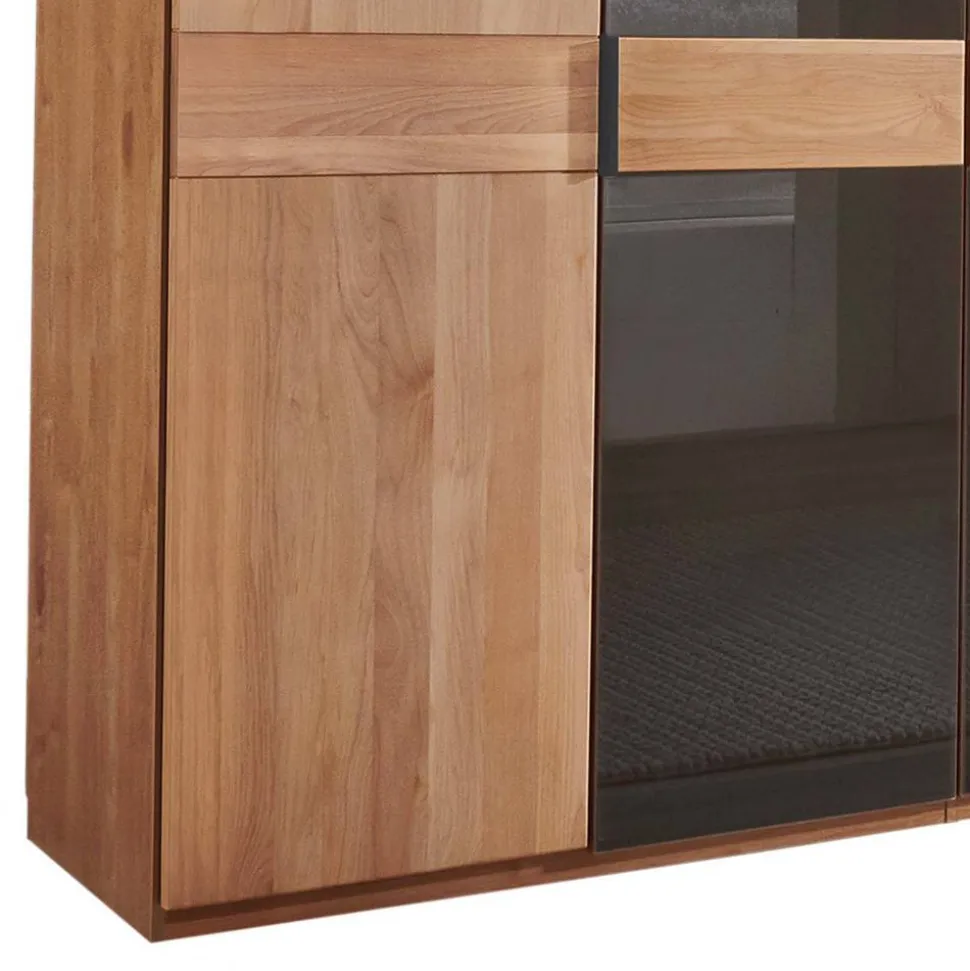 8-türiger Kleiderschrank mit sechs Glastüren - Hung