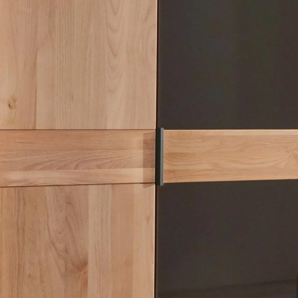 8-türiger Kleiderschrank mit sechs Glastüren - Hung