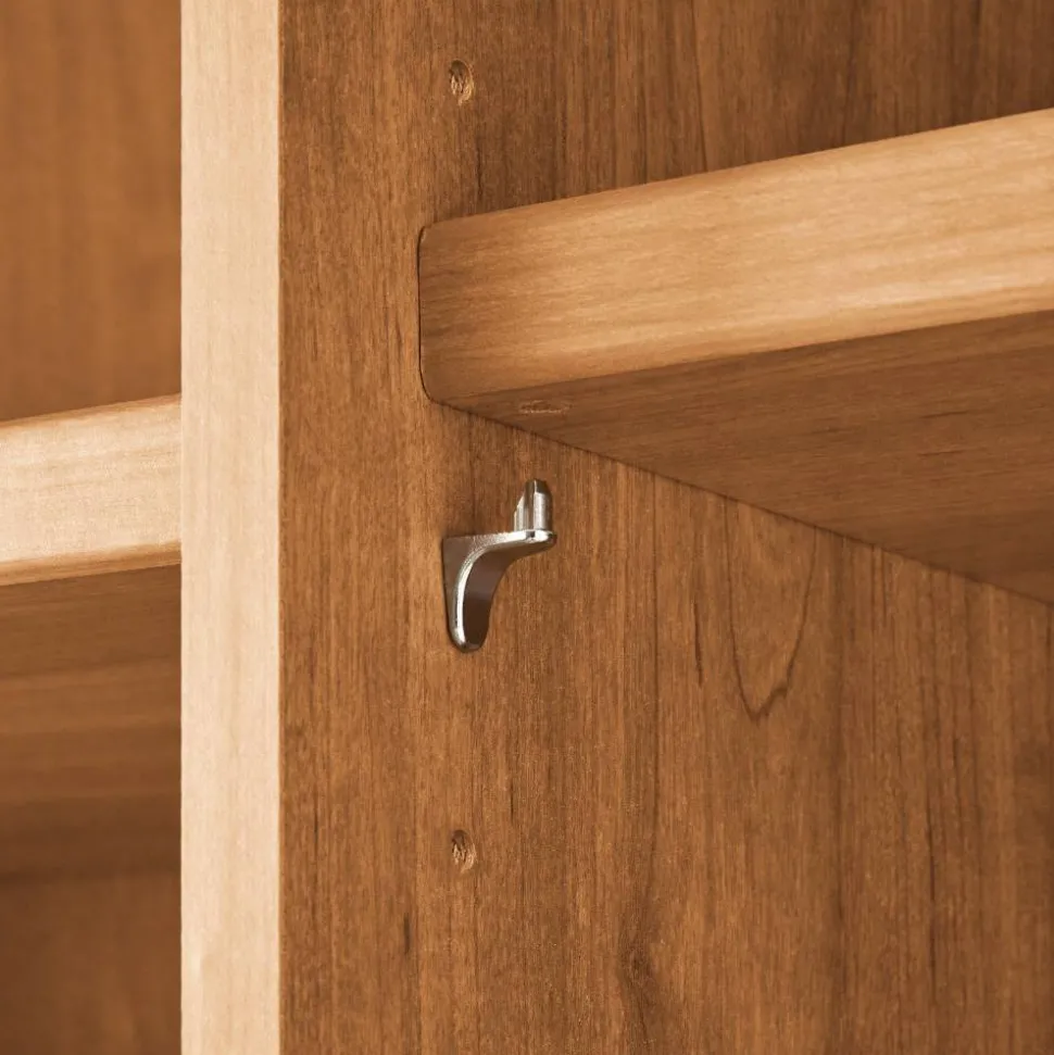 8-türiger Kleiderschrank mit sechs Glastüren - Hung