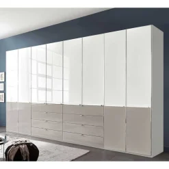 8-türiger Kleiderschrank mit acht Schubladen - Pascan