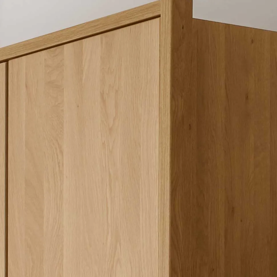 6-türiger Kleiderschrank mit 2 Spiegeln - Emdsiva III