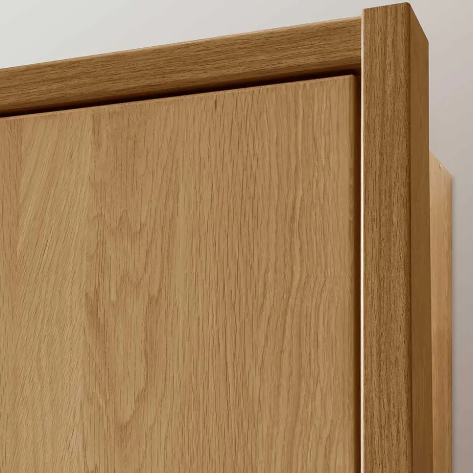 6-türiger Kleiderschrank mit 2 Spiegeln - Emdsiva III