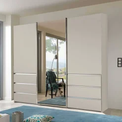 3-türiger Schiebetüren-Schrank in Champagner - Rina