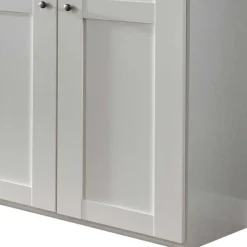 5-türiger Schlafzimmer Kleiderschrank in Weiß - Ignacio