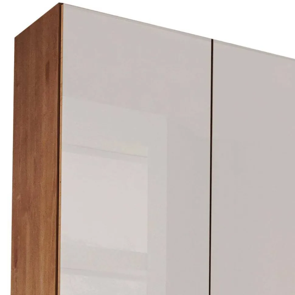 7-türiger Schlafzimmer-Kleiderschrank teilmassiv - Dilacco