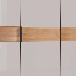 7-türiger Schlafzimmer-Kleiderschrank teilmassiv - Dilacco