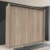3-türiger Schlafzimmerschrank mit Falttüren - Zayun