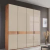 4-türiger Schlafzimmerschrank in Champagner - Angelina