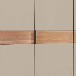 4-türiger Schlafzimmerschrank in Champagner - Angelina