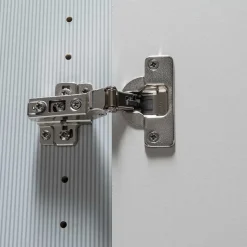 6-türiger Schlafzimmerschrank in Weiß Glasfront - Rocca
