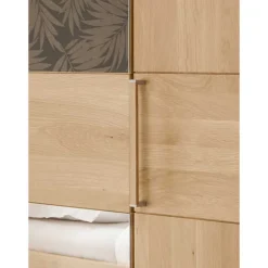5-türiger Schlafzimmerschrank in Eiche - Emdsiva
