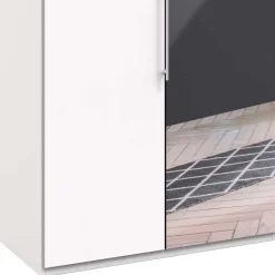 3-türiger Schlafzimmerschrank mit Spiegeln - Donpiave
